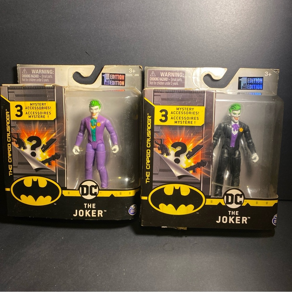 Spin Master DC Comics  4” The Caped Crusader The Jokes Figure Batman